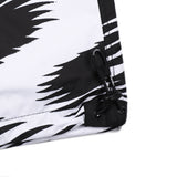 ウェーブベルベットスーパーワイドボックスパンツ / BSR2223FWPT016 ZGZG WAVE VELVET SUPER WIDE BOX PANTS WHITE