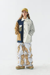 ロゴカラーコットンベーシックジャケット/BSR2223FWJK066 LOGO COLLAR COTTON BASIC JACKET MIX