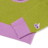 ビッグチェリーセーター / BIG CHERRY JACQUARD KNIT KS [OLIVE]