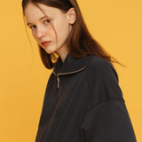スウェットフルジップアップ/SWEAT FULL ZIP-UP_NAVY