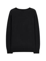 MOON BUNNY SWEATER BLACK (6586530529398)