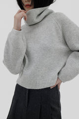 タートルレグランニット/Turtle Leglan Knit (4color)