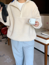 fleece pullover