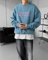 サーズデイラムナッピングスウェットシャツ / NT Thursday Lamb Napping Sweatshirt (3 colors)
