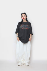 Fire Harley Motor Short-Sleeved T-shirt