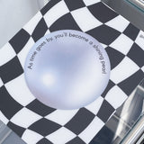 Pearl on Checkerboard Mouse Pad (6698620977270)