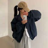 リターンオーバーフィットツーウェイピンタックフィールドジャケット