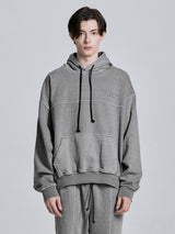 WASHED HOODIE - GREY (4622871167094)