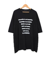 レタリングビッグオーバーショートスリーブTシャツ / Lettering Big Over Short-Sleeved T-Shirt