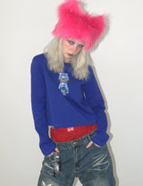 Kater Moji Long Sleeve BLUE