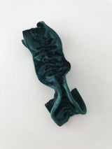 Twisted velvet pin