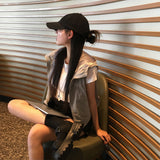 ストリートナイロンフードベスト