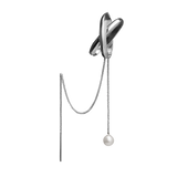 ETERNAL pearl drop earcuff -Single piece- (4629910061174)