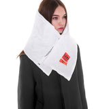 [UNISEX] Printed Wool & Quilted Lining Coat (Grey) (6655754797174)