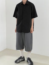 Capri wide string pants