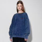 ビンテージウォッシングスウェットシャツ / vintage washing sweatshirt [navy]