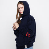 エルボースプレースマイルドローイングパーカー / Elbow Spray Smile Drawing Hoodie