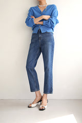 オーシャンブルージーンズ / OCEAN BLUE JEANS / STRAIGHT DENIM PANTS