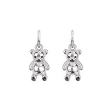 BEAR ONETOUCH RING EARRING