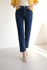 ブルーブリングジーンズ / BLUE BLING JEANS / STRAIGHT DENIM PANTS