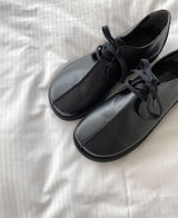 No.9361 round incision derby SHOES (6682512425078)
