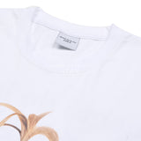 BABY FACE APPLE HAIR BOY SHORT SLEEVE T-SHIRT WHITE