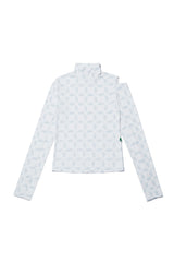 FLIP Pattern Turtleneck_White (6684833710198)