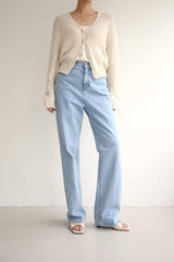 ケイリージーンズ / KALEY JEANS / LONG STRAIGHT DENIM PANTS