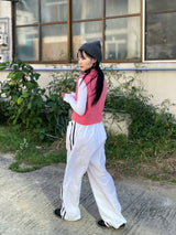 Hip track wide pants