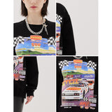 クラシックレーシングスウェットシャツ / Classic Racing Sweatshirt (4 color)