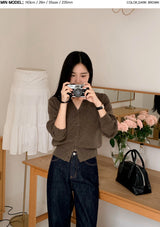 Every V-neck Knit Cardigan (10color)