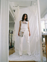アートレスミニボディバッグ / ARTLESS MINI BODYBAG WHITE