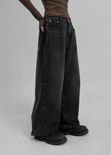 [MADE] Willy Washing Wide Denim Pants