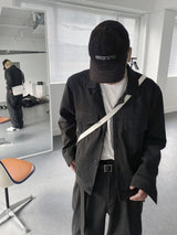 No.9180 woolen set-up trucker JK (6633609035894)