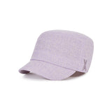 Epoxy Stud Bellboy Cap Purple