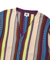 レールニットカーディガン / RAIL KNIT CARDIGAN PURPLE(CV2DSUK680A)