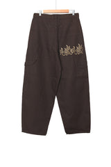 Flame Canvas Wide Pants