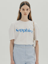 ジェムストーンTシャツ / Gemstone tee - White