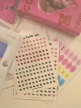 パステルデイリーステッカーセット/Pastel Diary Sticker Set