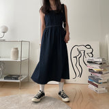2color デニムキャミソールワンピース / Denim camisole dress