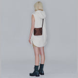 Lightweight Crossbody Bag (Brown)