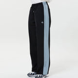 ラインカラーブロックワイドトラックパンツ / Line color block wide track pants