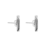SWERVING earrings(SILVER) (4630622142582)