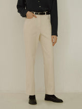 Straight cotton pants (6654578425974)