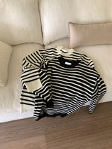 LMN Labo University Long-Sleeved Knitwear (2 colors)