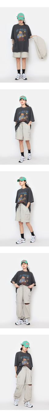 イフワールドダイイングショートスリーブTシャツ