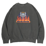 ウルフピグメントスウェットシャツ / Unisex Wolf Pigment Sweatshirt