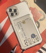 キャットテイルカードストレージフォーンケース