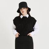 TWIST KNIT VEST (6680840994934)