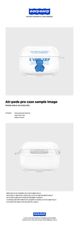 LITTLE JELLY COVY-BLUE(AIR PODS PRO-CLEAR HARD) (6598899073142)